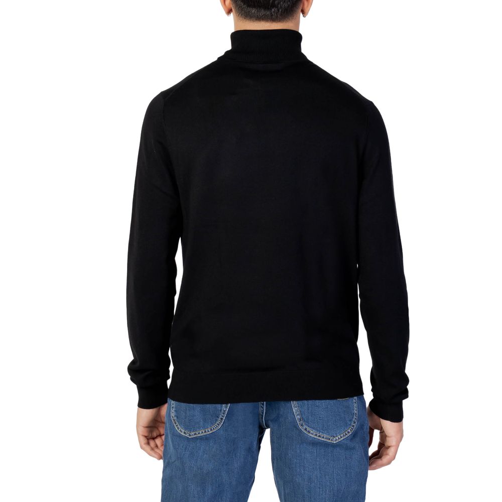 Only & Sons Schwarzer Viskose-Pullover