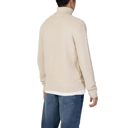 Only & Sons Beigefarbener Baumwollpullover