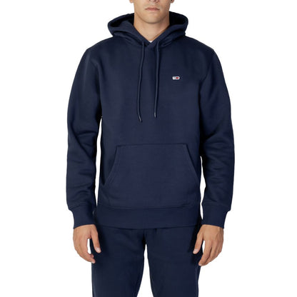 Tommy Hilfiger Jeans Blauer Pullover aus Bio-Baumwolle