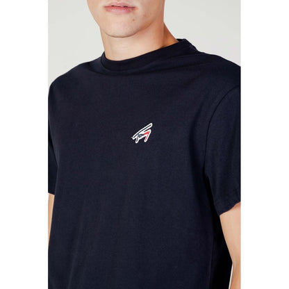 Tommy Hilfiger Jeans T-Shirt aus blauer Baumwolle