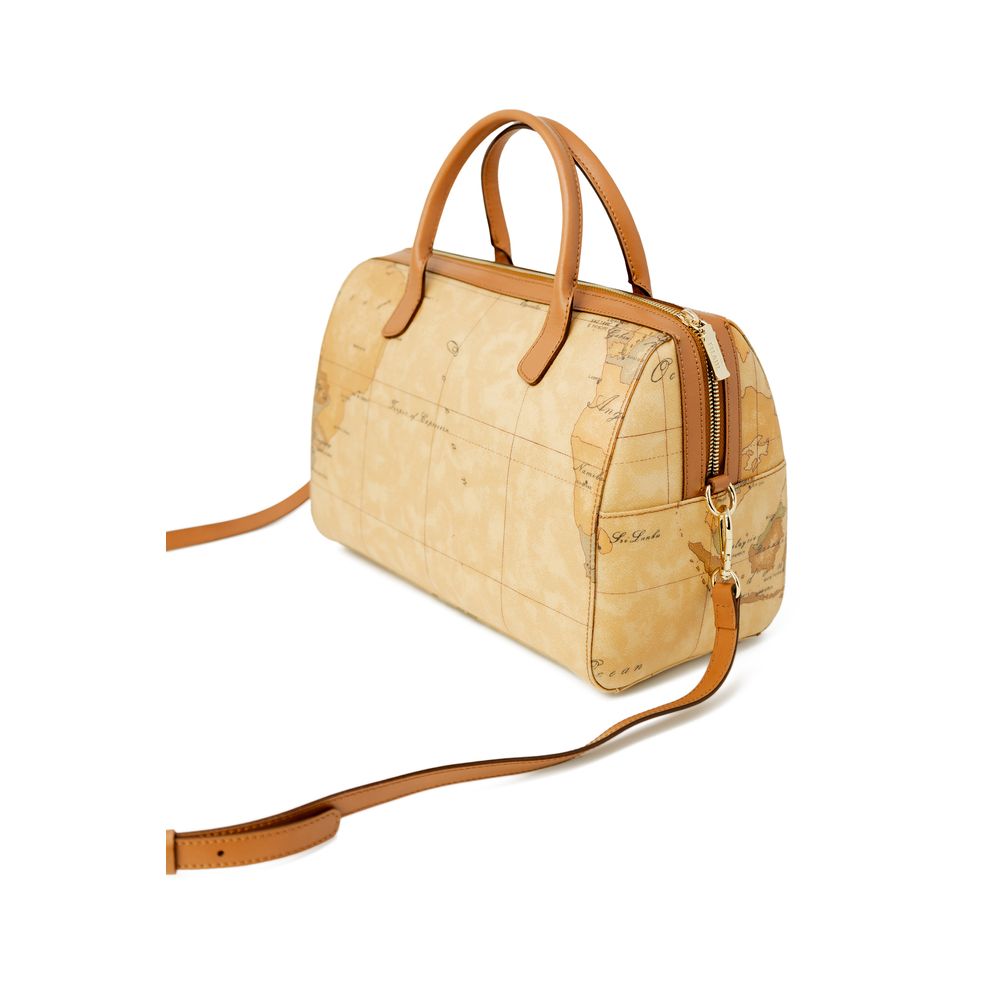 Alviero Martini Prima Classe Beige Lederhandtasche