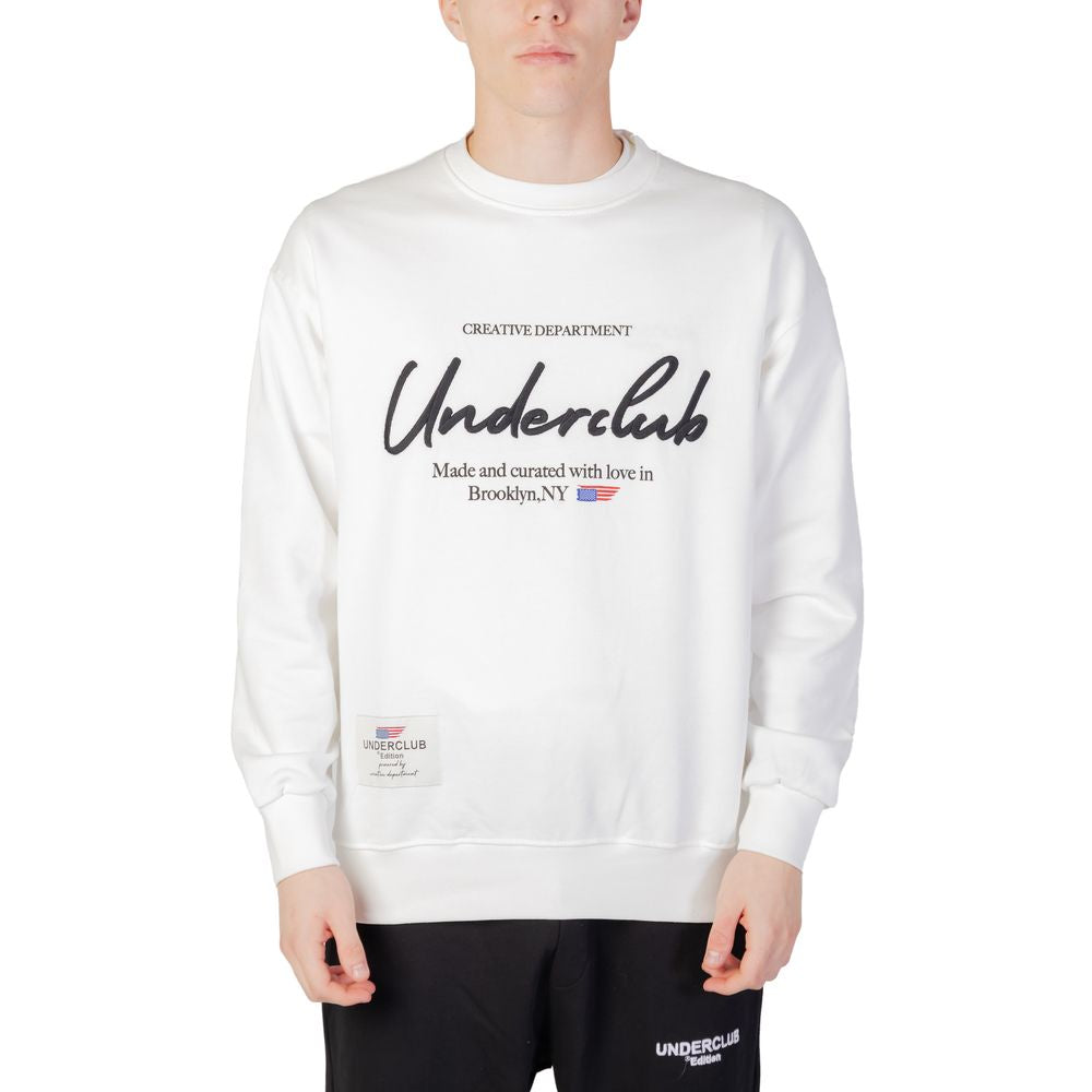 Underclub Weißer Baumwollpullover