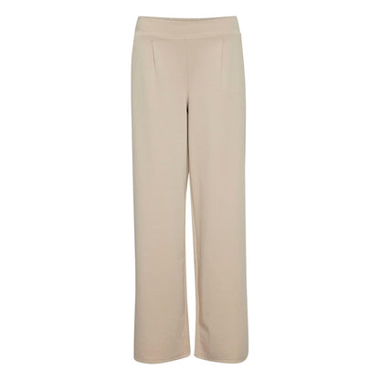 ICHI Beige Jeans und Hose aus recyceltem Polyethylen