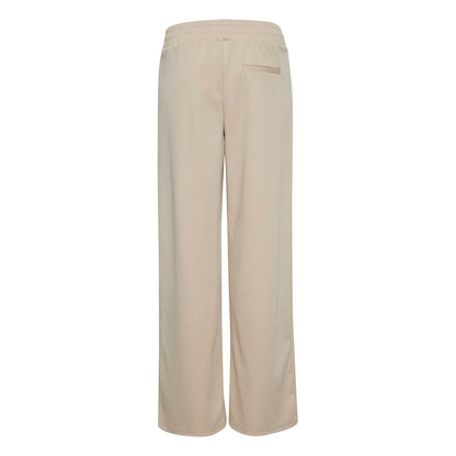 ICHI Beige Jeans und Hose aus recyceltem Polyethylen