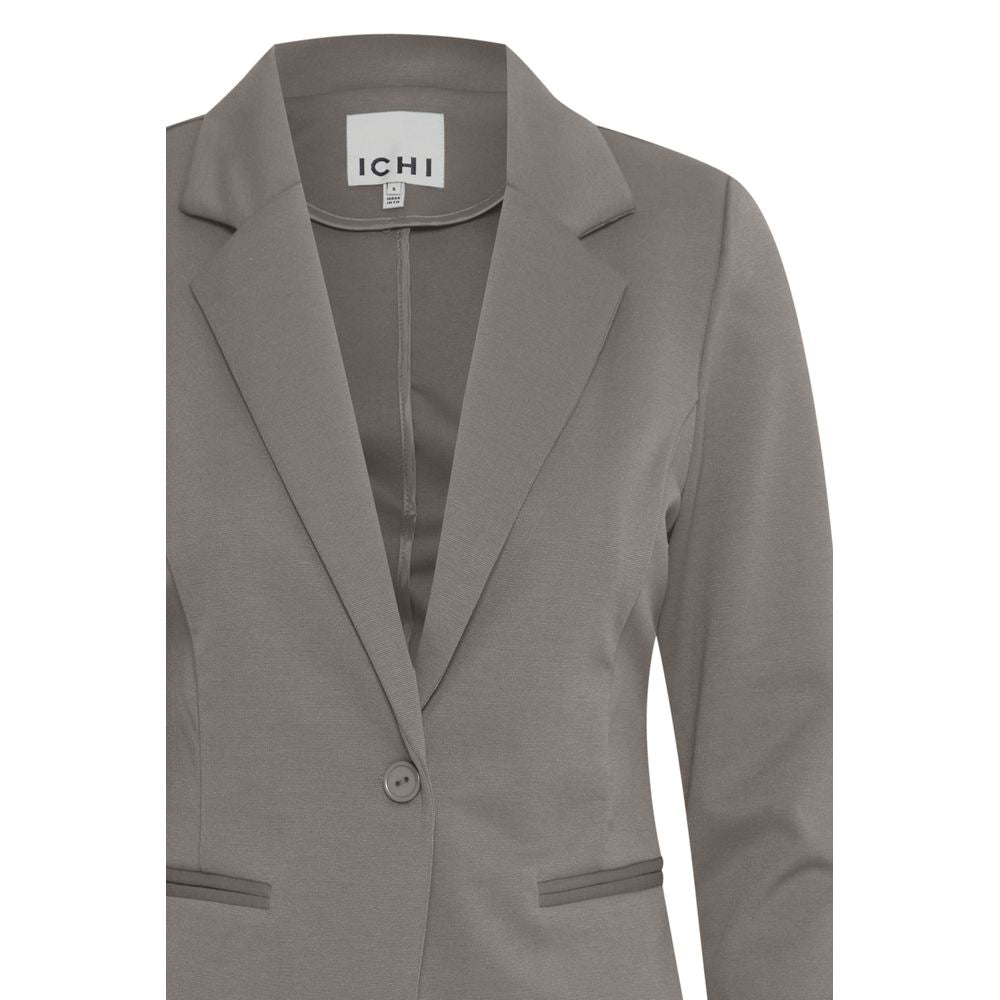 ICHI Graue Polyester Anzüge & Blazer