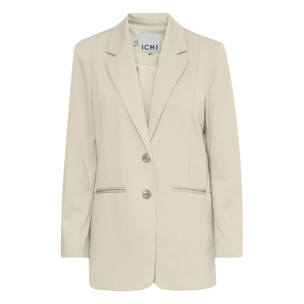 ICHI Beige Anzüge & Blazer aus recyceltem Polyester