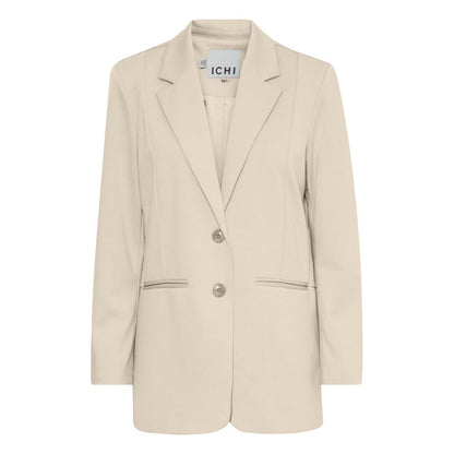 ICHI Beige Anzüge & Blazer aus recyceltem Polyester