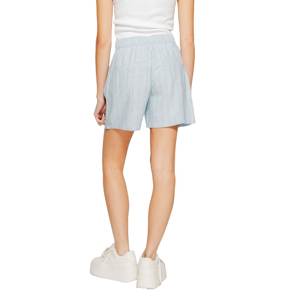 Vero Moda Hellblaue Leinenhose