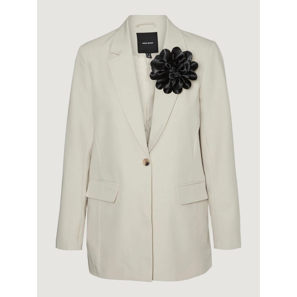 Vero Moda Beige Polyester Anzüge & Blazer