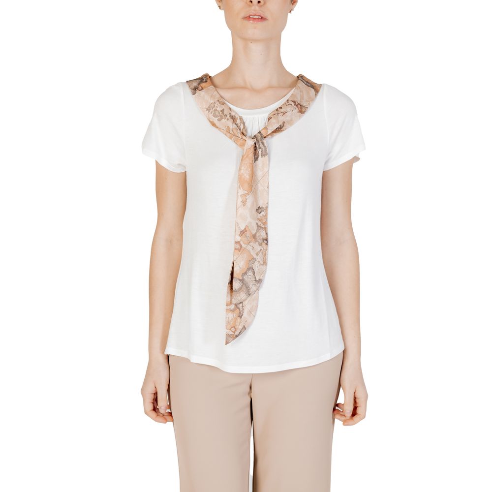 Alviero Martini Prima Classe Beige Viskose Oberteile & T-Shirt