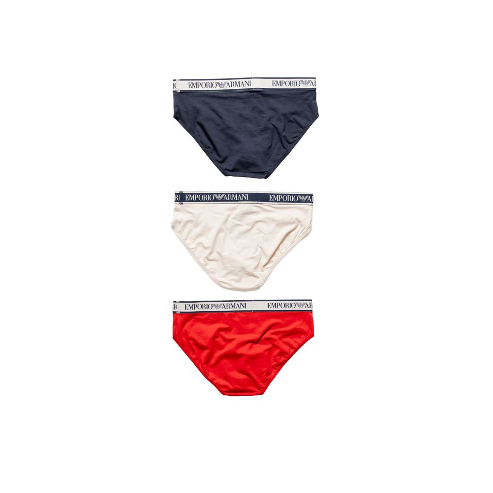 Emporio Armani Underwear Rote Baumwollunterwäsche