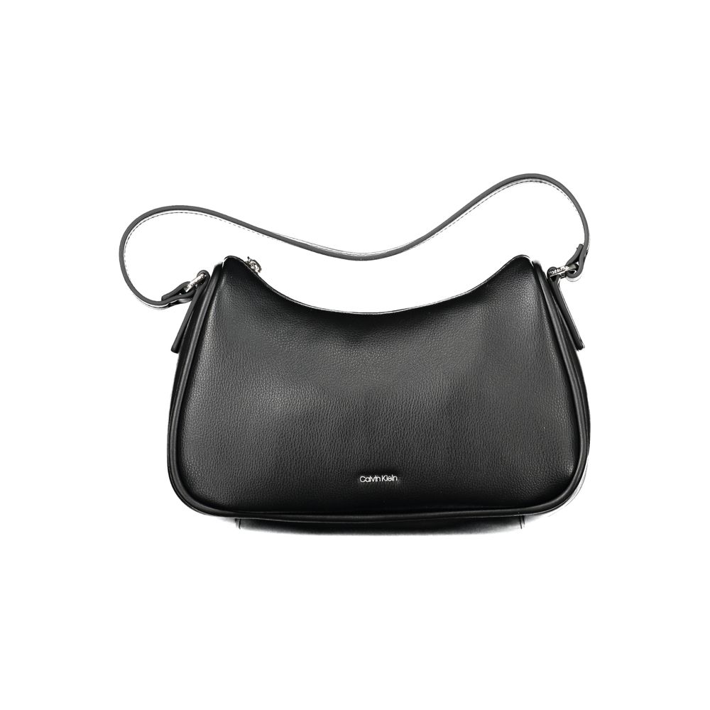 Calvin Klein Schwarze Polyester Handtasche