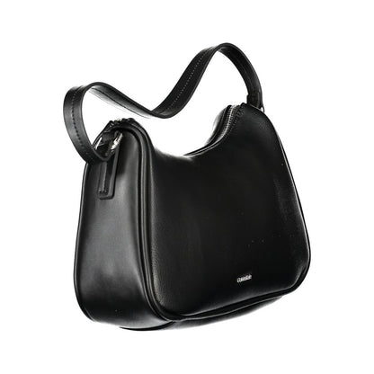 Calvin Klein Schwarze Polyester Handtasche