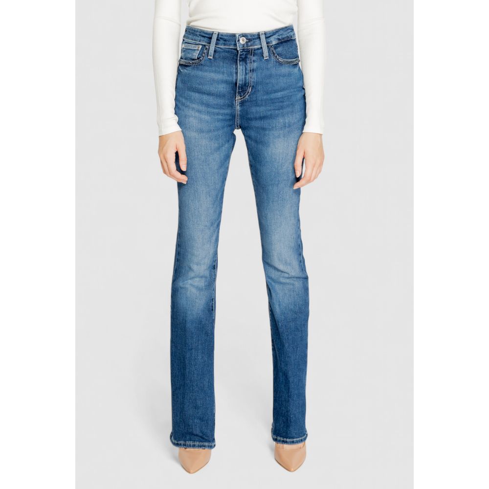 Guess Blaue Baumwolljeans & Hose