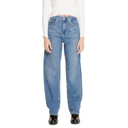 Calvin Klein Jeans Blaue Baumwolljeans & Hose