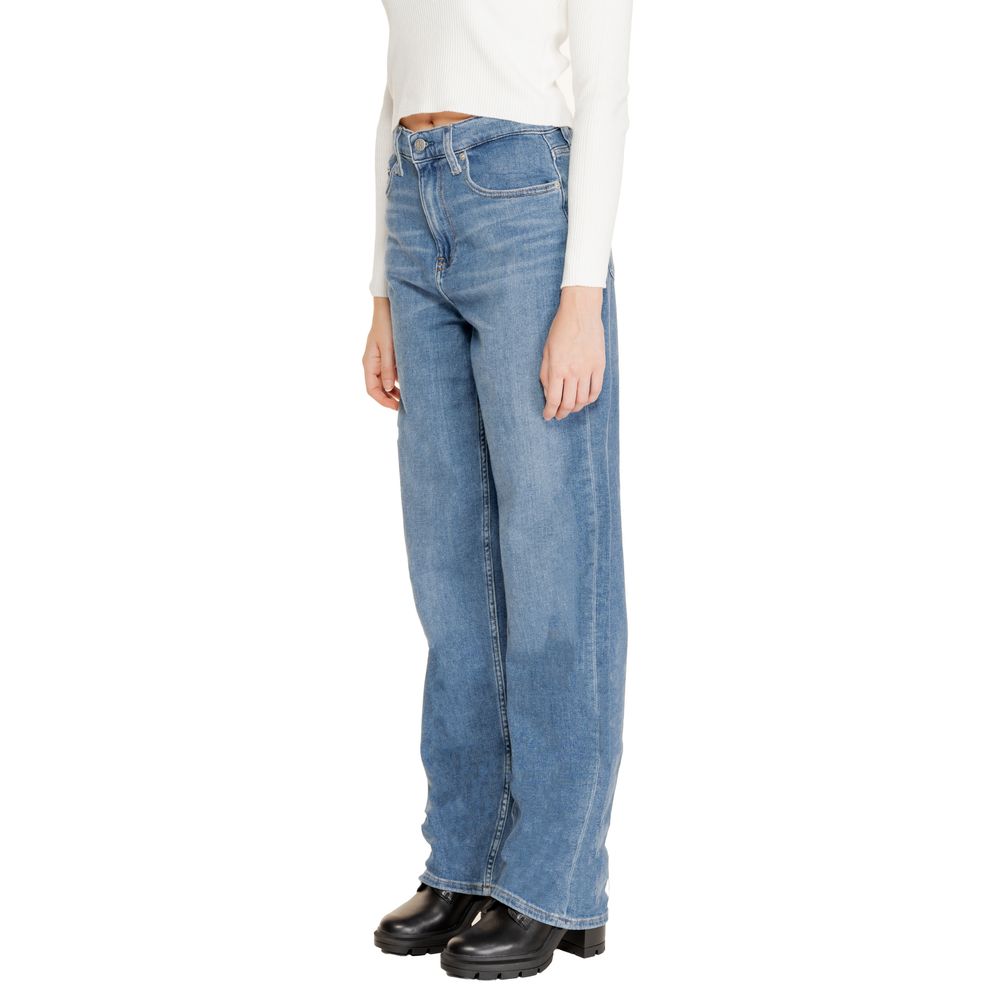 Calvin Klein Jeans Blaue Baumwolljeans & Hose