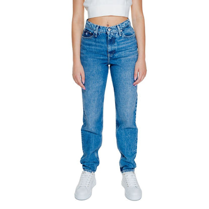 Calvin Klein Jeans Blaue Baumwolljeans & Hose