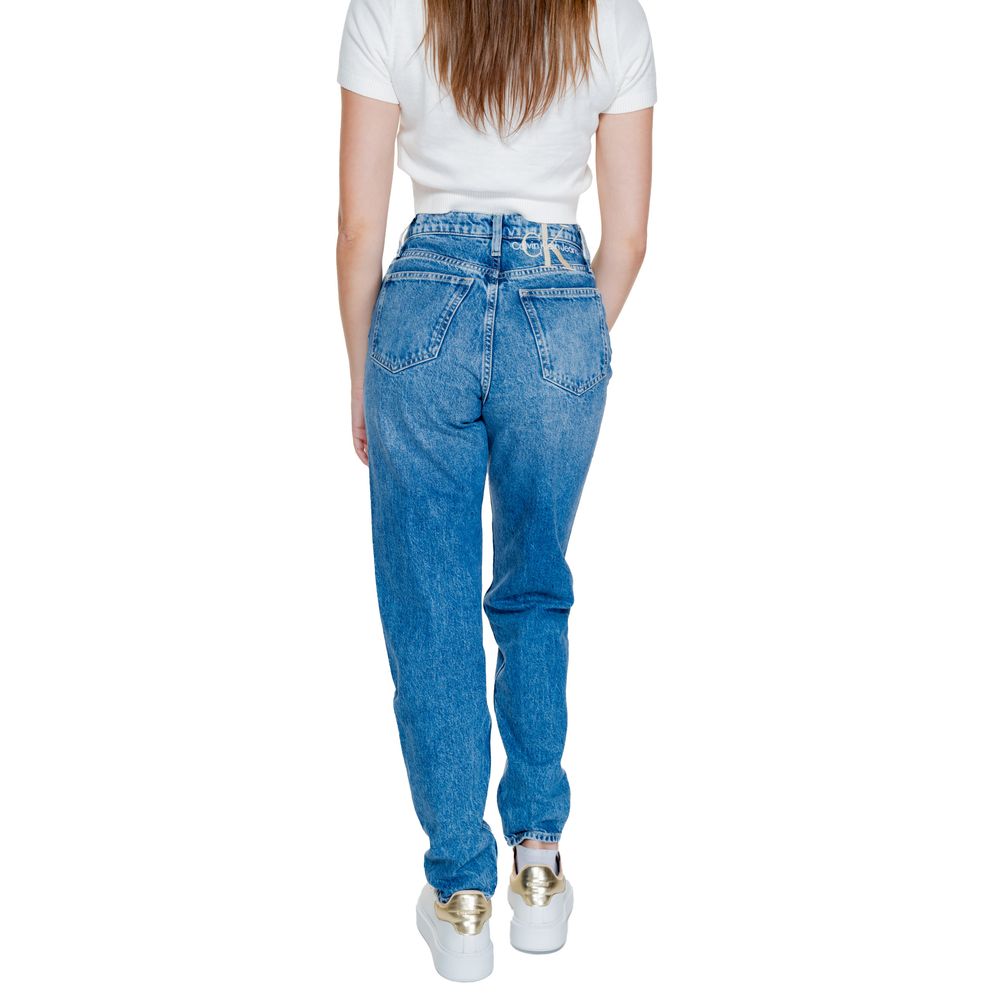 Calvin Klein Jeans Blaue Baumwolljeans & Hose