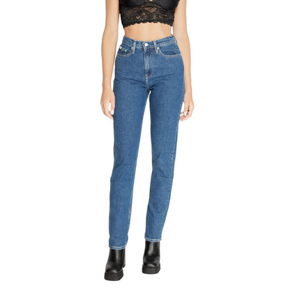 Calvin Klein Jeans Blaue Baumwolljeans & Hose