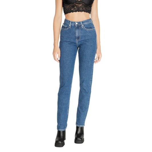 Calvin Klein Jeans Blaue Baumwolljeans & Hose