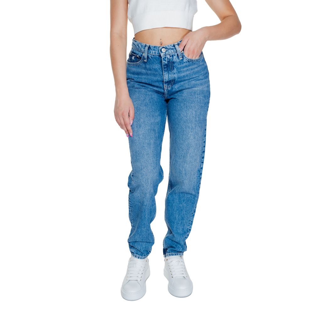 Calvin Klein Jeans Blaue Baumwolljeans & Hose