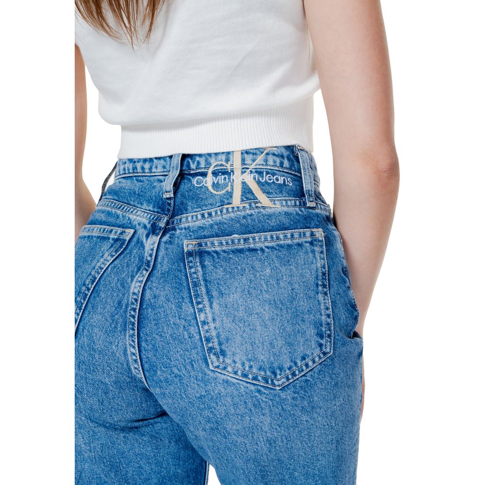 Calvin Klein Jeans Blaue Baumwolljeans & Hose