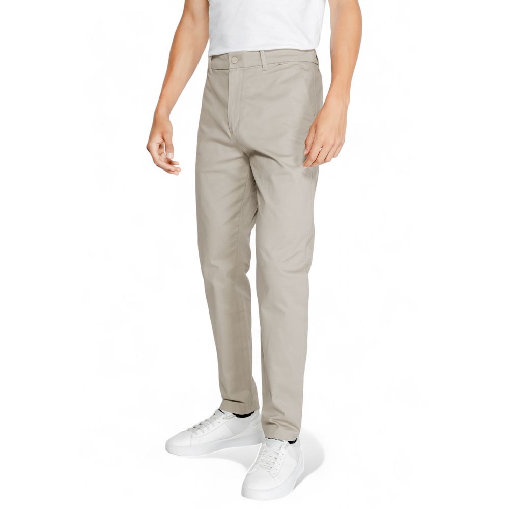 Calvin Klein Jeans Beige Baumwolle Rigenerato Jeans & Hose