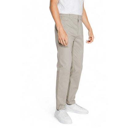 Calvin Klein Jeans Beige Baumwolle Rigenerato Jeans & Hose