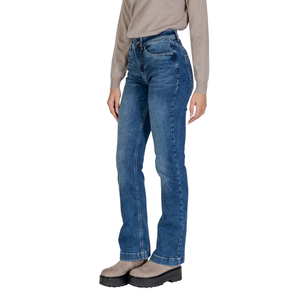 Street One Blaue Baumwolljeans & Hose