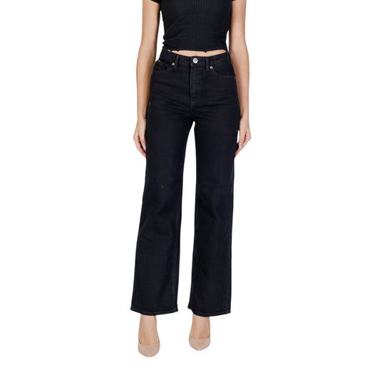 Vero Moda Schwarze Baumwolljeans & Hose