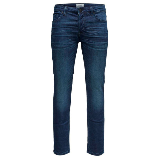 Only & Sons Blaue Baumwolljeans & Hose