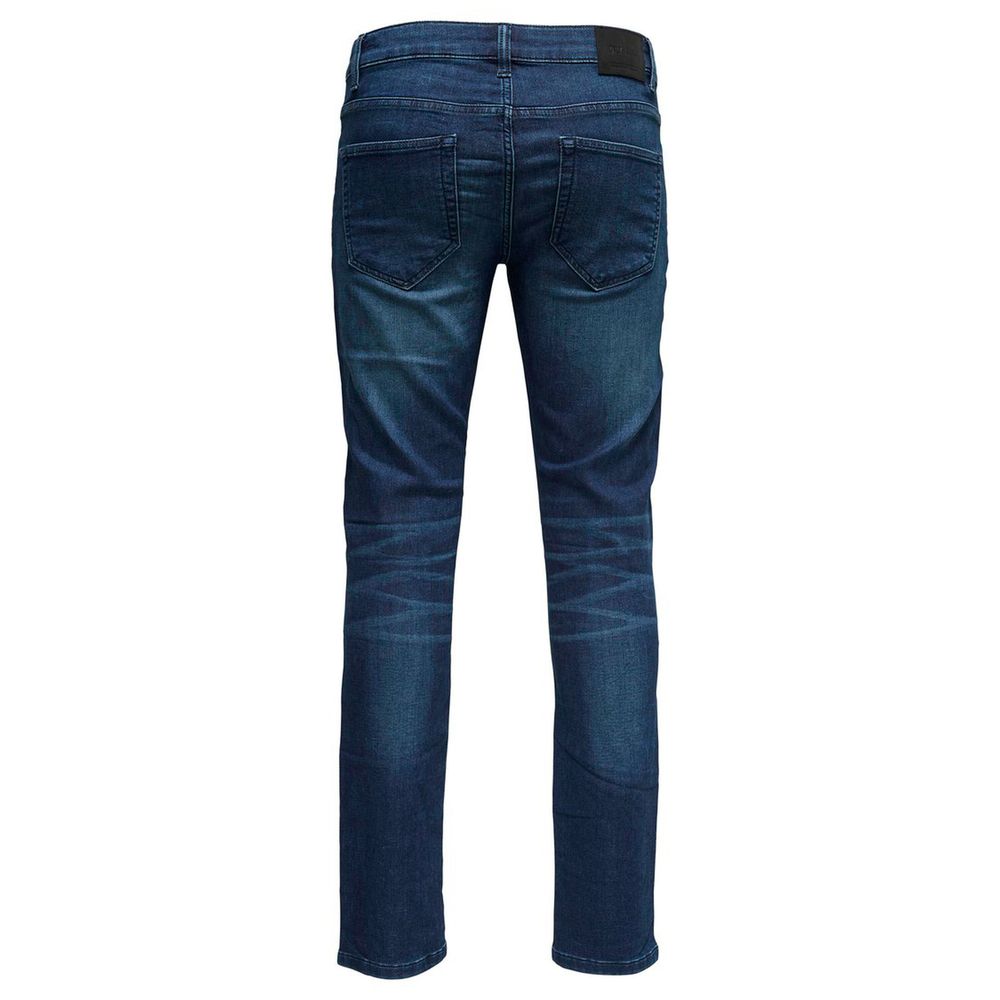 Only & Sons Blaue Baumwolljeans & Hose