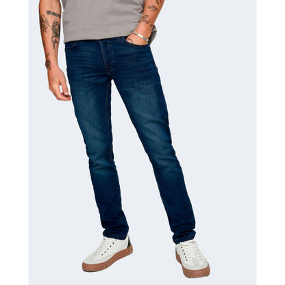 Only & Sons Blaue Baumwolljeans & Hose