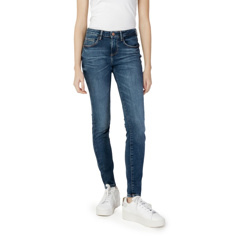 Guess Blaue Baumwolljeans & Hose