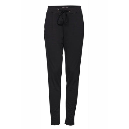 ICHI Schwarze Polyester Jeans & Hose