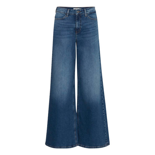 ICHI Blaue Baumwolljeans & Hose