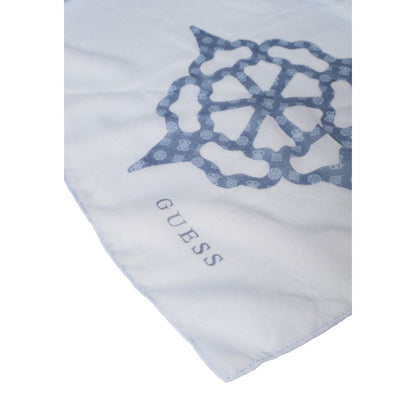 Guess Blauer Polyester-Schal