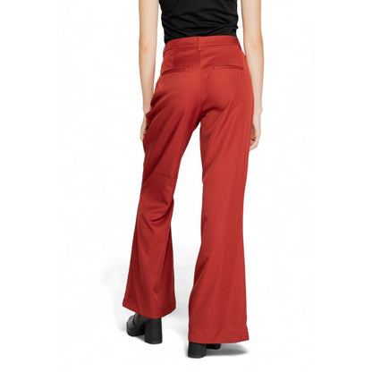 Vero Moda Rote Polyester Jeans & Hose