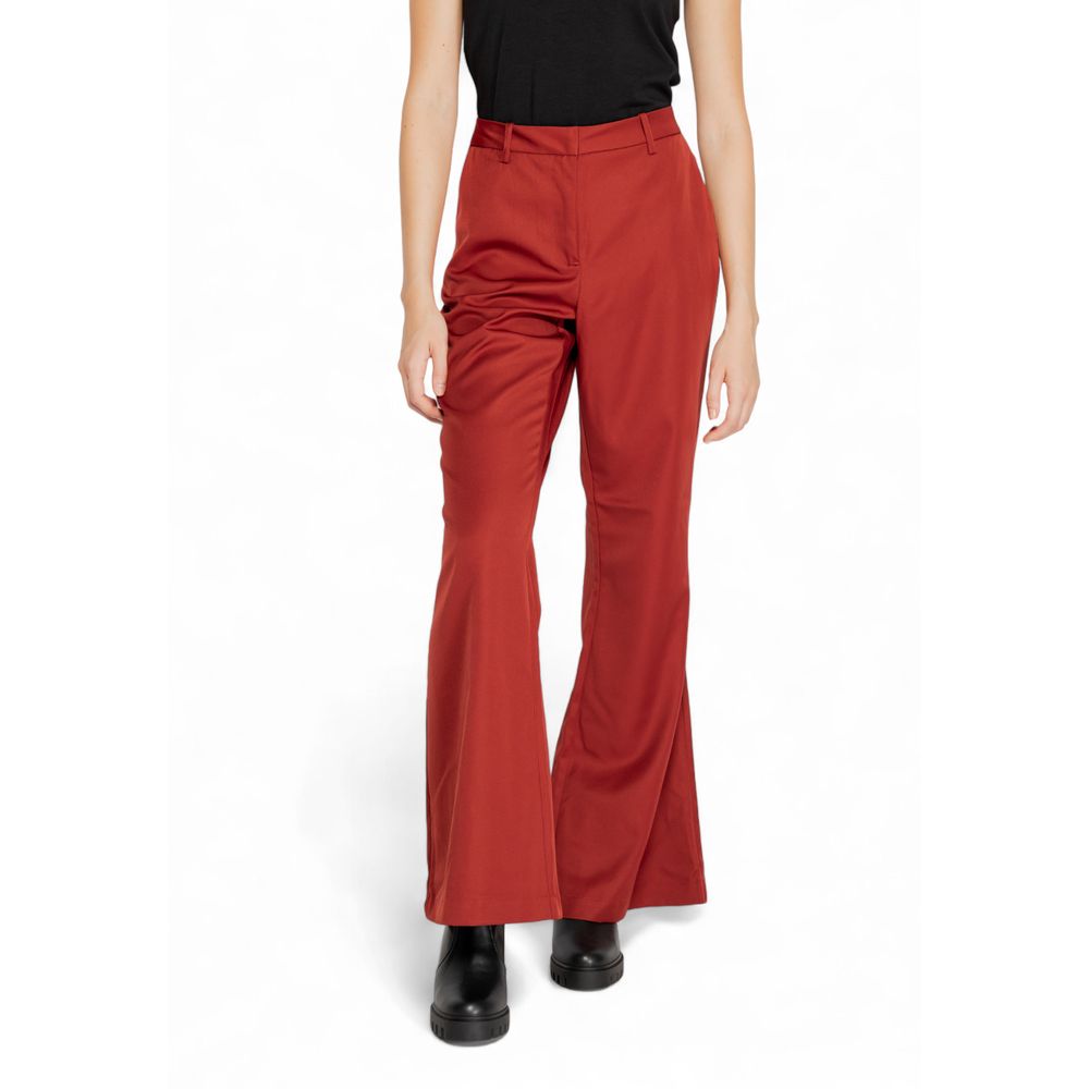 Vero Moda Rote Polyester Jeans & Hose