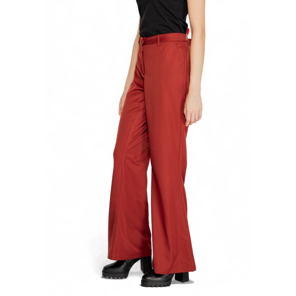 Vero Moda Rote Polyester Jeans & Hose