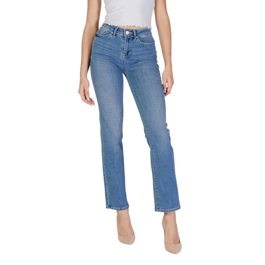 Vero Moda Hellblaue Baumwolljeans & Hose