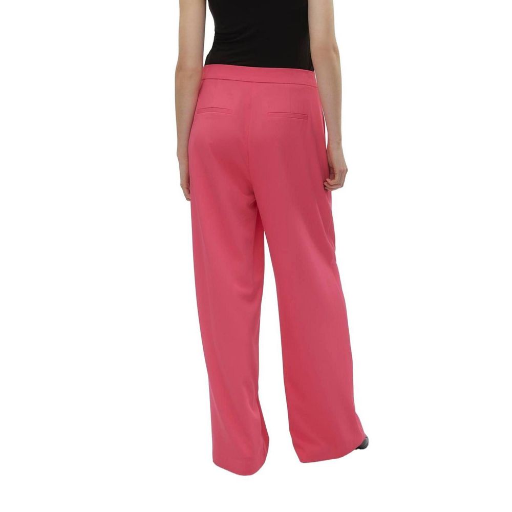 Vero Moda Rosa Polyester Jeans & Hose