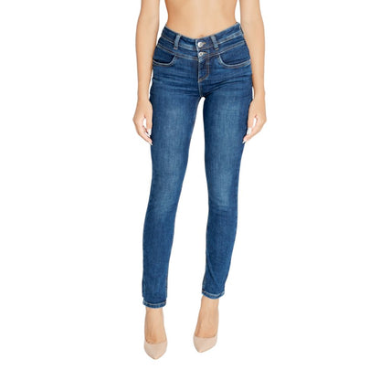 Street One Blaue Baumwolljeans & Hose