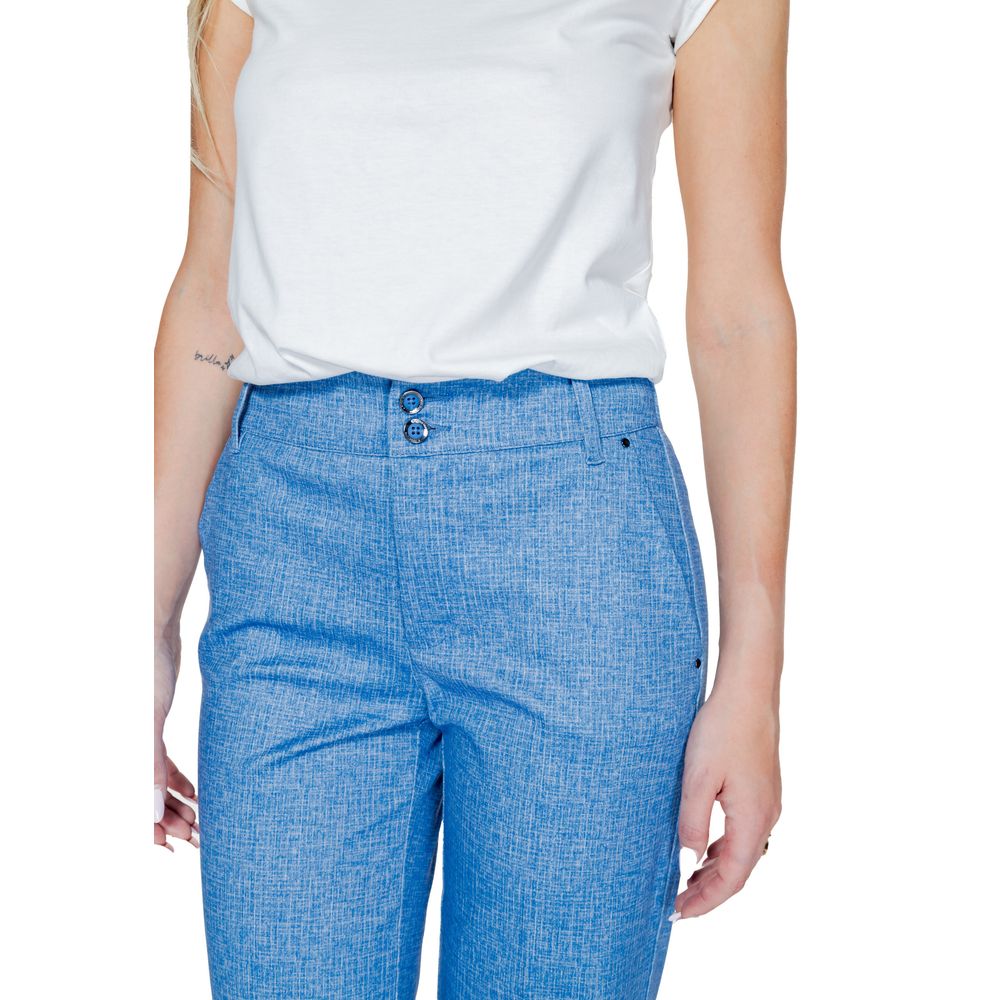 Street One Blaue Polyester Jeans & Hose