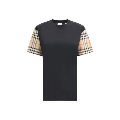 Burberry Karo-Archiv-T-Shirt mit Ärmeln