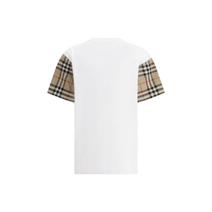 Burberry Karo-Archiv-T-Shirt mit Ärmeln