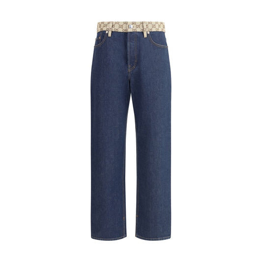 Gucci Logo Boyfriend Jeans