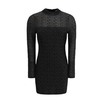 Balmain Mini-Strickkleid