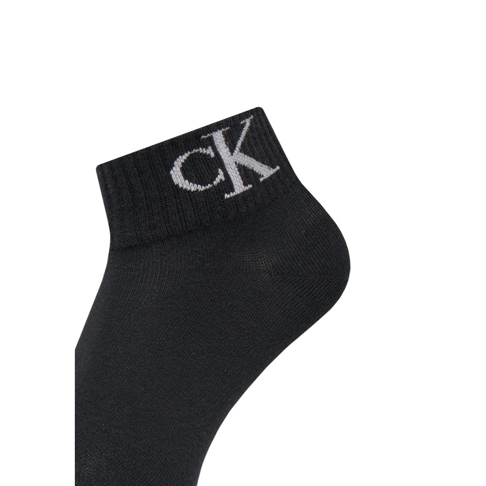 Calvin Klein Jeans Schwarze Baumwollsocke