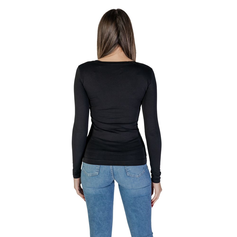 Guess Schwarze Baumwolle Tops & T-Shirt